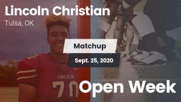 Matchup: Lincoln Christian vs. Open Week 2020