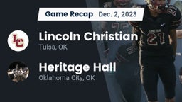 Recap: Lincoln Christian  vs. Heritage Hall  2023