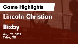 Lincoln Christian  vs Bixby Game Highlights - Aug. 20, 2022
