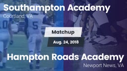 Matchup: Southampton Academy vs. Hampton Roads Academy  2018