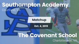 Matchup: Southampton Academy vs. The Covenant School 2019