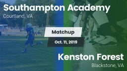 Matchup: Southampton Academy vs. Kenston Forest  2019