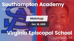 Matchup: Southampton Academy vs. Virginia Episcopal School 2019
