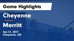 Cheyenne vs Merritt  Game Highlights - Jan 31, 2017