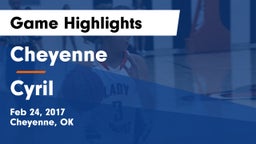 Cheyenne vs Cyril  Game Highlights - Feb 24, 2017