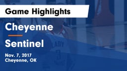 Cheyenne vs Sentinel  Game Highlights - Nov. 7, 2017