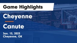 Cheyenne vs Canute  Game Highlights - Jan. 13, 2023