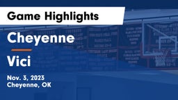 Cheyenne vs Vici  Game Highlights - Nov. 3, 2023