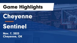 Cheyenne vs Sentinel  Game Highlights - Nov. 7, 2023