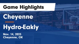 Cheyenne vs Hydro-Eakly  Game Highlights - Nov. 14, 2023