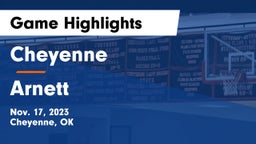 Cheyenne vs Arnett  Game Highlights - Nov. 17, 2023