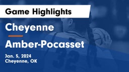 Cheyenne vs Amber-Pocasset  Game Highlights - Jan. 5, 2024