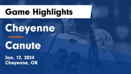 Cheyenne vs Canute  Game Highlights - Jan. 12, 2024