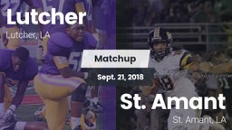 Matchup: Lutcher  vs. St. Amant  2018