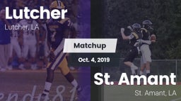 Matchup: Lutcher  vs. St. Amant  2019