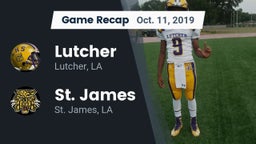 Recap: Lutcher  vs. St. James  2019