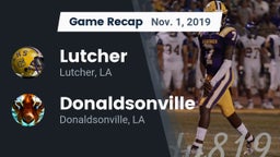 Recap: Lutcher  vs. Donaldsonville  2019