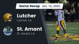 Recap: Lutcher  vs. St. Amant  2020