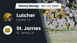 Recap: Lutcher  vs. St. James  2020