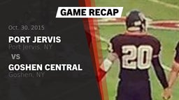 Recap: Port Jervis  vs. Goshen Central  2015