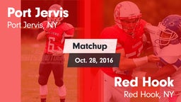 Matchup: Port Jervis High vs. Red Hook  2016