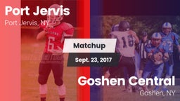 Matchup: Port Jervis High vs. Goshen Central  2017