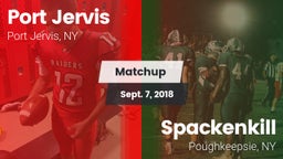 Matchup: Port Jervis High vs. Spackenkill  2018
