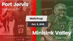 Matchup: Port Jervis High vs. Minisink Valley  2018