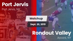 Matchup: Port Jervis High vs. Rondout Valley  2019