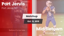 Matchup: Port Jervis High vs. Middletown  2019