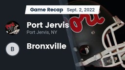 Recap: Port Jervis  vs. Bronxville  2022