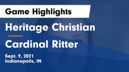 Heritage Christian  vs Cardinal Ritter  Game Highlights - Sept. 9, 2021