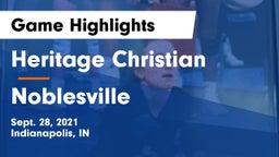 Heritage Christian  vs Noblesville  Game Highlights - Sept. 28, 2021
