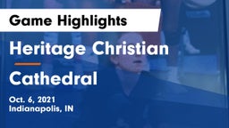 Heritage Christian  vs Cathedral  Game Highlights - Oct. 6, 2021