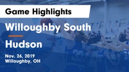 Willoughby South  vs Hudson  Game Highlights - Nov. 26, 2019