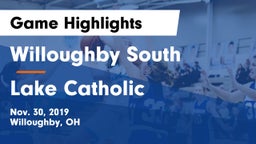 Willoughby South  vs Lake Catholic  Game Highlights - Nov. 30, 2019