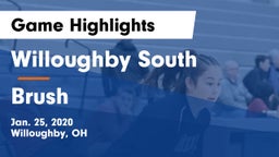 Willoughby South  vs Brush  Game Highlights - Jan. 25, 2020