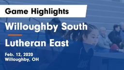 Willoughby South  vs Lutheran East  Game Highlights - Feb. 12, 2020