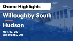 Willoughby South  vs Hudson  Game Highlights - Nov. 29, 2021