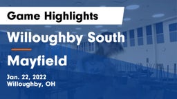 Willoughby South  vs Mayfield  Game Highlights - Jan. 22, 2022