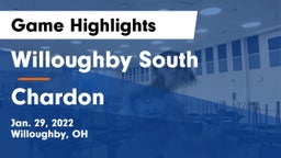 Willoughby South  vs Chardon  Game Highlights - Jan. 29, 2022