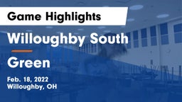 Willoughby South  vs Green Game Highlights - Feb. 18, 2022