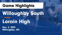 Willoughby South  vs Lorain High Game Highlights - Dec. 6, 2023
