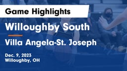 Willoughby South  vs Villa Angela-St. Joseph Game Highlights - Dec. 9, 2023