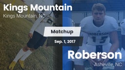 Matchup: Kings Mountain High vs. Roberson  2017