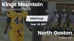 Matchup: Kings Mountain High vs. North Gaston  2017