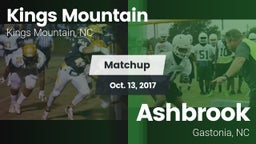 Matchup: Kings Mountain High vs. Ashbrook  2017