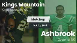 Matchup: Kings Mountain High vs. Ashbrook  2018