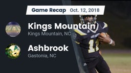 Recap: Kings Mountain  vs. Ashbrook  2018