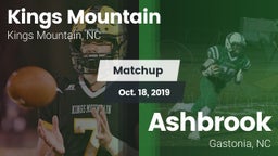 Matchup: Kings Mountain High vs. Ashbrook  2019
